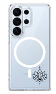 iSaprio Pure Magnetic pouzdro čiré - Lotos II pro Samsung Galaxy S26 Ultra - Phone Case