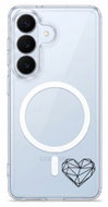 iSaprio Pure Magnetic pouzdro čiré - Digital Love II pro Samsung Galaxy S26+ - Phone Case