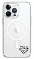 iSaprio Pure MagSafe pouzdro čiré - Digital Love II pro iPhone 13 Pro - Phone Case