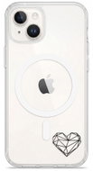 iSaprio Pure MagSafe pouzdro čiré - Digital Love II pro iPhone 14 - Phone Case