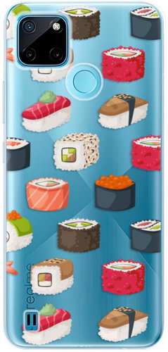 iSaprio Sushi Pattern pro Realme C21Y / C25Y - Phone Cover - Main image