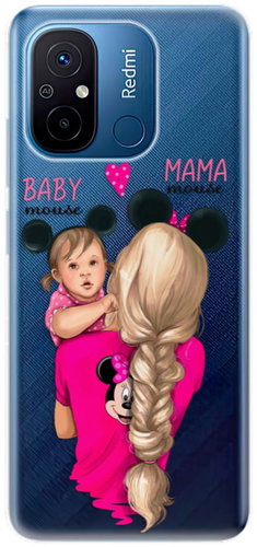 iSaprio Mama Mouse Blond and Girl pro Xiaomi Redmi 12C - Phone Cover - Main image