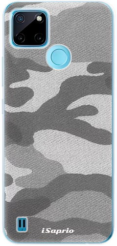 iSaprio Gray Camuflage 02 pro Realme C21Y / C25Y - Phone Cover - Main image
