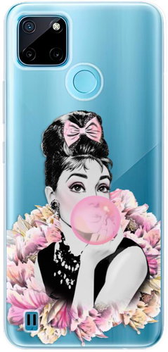 iSaprio Pink Bubble pro Realme C21Y / C25Y - Phone Cover - Main image