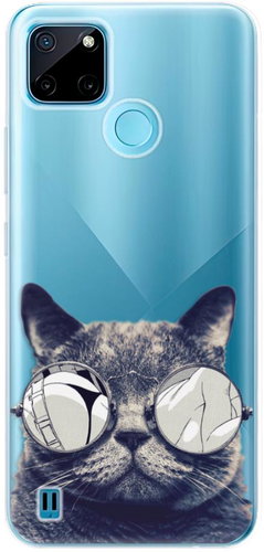 iSaprio Crazy Cat 01 pro Realme C21Y / C25Y - Phone Cover - Main image