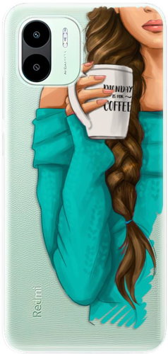 iSaprio My Coffe and Brunette Girl pro Xiaomi Redmi A1 / A2 - Phone Cover - Main image