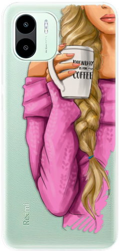 iSaprio My Coffe and Blond Girl pro Xiaomi Redmi A1 / A2 - Phone Cover - Main image