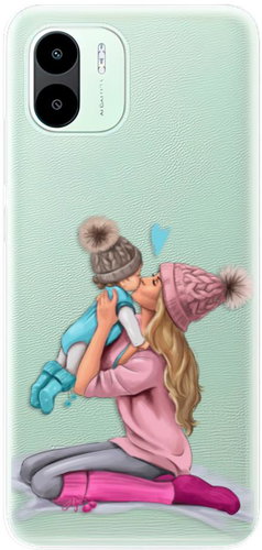iSaprio Kissing Mom pro Blond and Boy pro Xiaomi Redmi A1 / A2 - Phone Cover - Main image