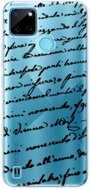 iSaprio Handwriting 01 pro black pro Realme C21Y / C25Y - Phone Cover
