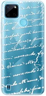 iSaprio Handwriting 01 pro white pro Realme C21Y / C25Y - Phone Cover