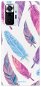 iSaprio Feather Pattern 10 na Xiaomi Redmi Note 10 Pro - Kryt na mobil