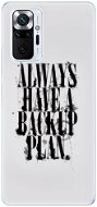 iSaprio Backup Plan pro Xiaomi Redmi Note 10 Pro - Phone Cover