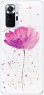 iSaprio Poppies pro Xiaomi Redmi Note 10 Pro - Phone Cover