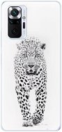 Phone Cover iSaprio White Jaguar pro Xiaomi Redmi Note 10 Pro - Kryt na mobil