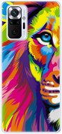 iSaprio Rainbow Lion pro Xiaomi Redmi Note 10 Pro - Phone Cover