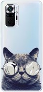 iSaprio Crazy Cat 01 pro Xiaomi Redmi Note 10 Pro - Phone Cover