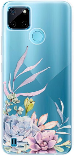 iSaprio Succulent 01 pro Realme C21Y / C25Y - Phone Cover - Main image