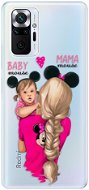 iSaprio Mama Mouse Blond and Girl pro Xiaomi Redmi Note 10 Pro - Phone Cover