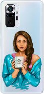 iSaprio Coffe Now pro Brunette pro Xiaomi Redmi Note 10 Pro - Phone Cover