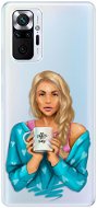 iSaprio Coffe Now pro Blond pro Xiaomi Redmi Note 10 Pro - Phone Cover