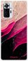 Kryt na mobil iSaprio Black and Pink pre Xiaomi Redmi Note 10 Pro - Kryt na mobil
