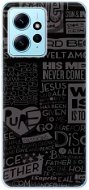 Phone Cover iSaprio Text 01 pro Xiaomi Redmi Note 12 5G - Kryt na mobil