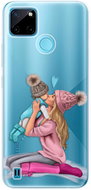 iSaprio Kissing Mom pro Blond and Boy pro Realme C21Y / C25Y - Phone Cover