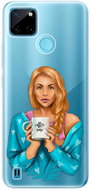 iSaprio Coffe Now pro Redhead pro Realme C21Y / C25Y - Phone Cover