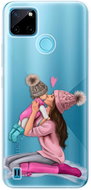 iSaprio Kissing Mom pro Brunette and Girl pro Realme C21Y / C25Y - Phone Cover