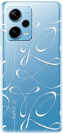 iSaprio Fancy pro white pro Xiaomi Redmi Note 12 Pro 5G / Poco X5 Pro 5G - Phone Cover