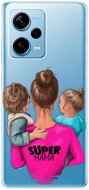 iSaprio Super Mama pro Boy and Girl pre Xiaomi Redmi Note 12 Pro 5G / Poco X5 Pro 5G - Kryt na mobil