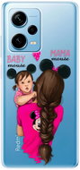 iSaprio Mama Mouse Brunette and Girl pro Xiaomi Redmi Note 12 Pro 5G / Poco X5 Pro 5G - Phone Cover