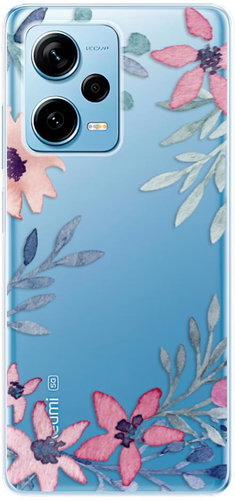 iSaprio Leaves and Flowers pro Xiaomi Redmi Note 12 Pro 5G / Poco X5 Pro 5G - Phone Cover - Main image