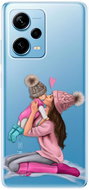 iSaprio Kissing Mom pro Brunette and Girl pro Xiaomi Redmi Note 12 Pro 5G / Poco X5 Pro 5G - Phone Cover