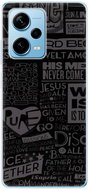iSaprio Text 01 for Xiaomi Redmi Note 12 Pro+ 5G - Phone Cover