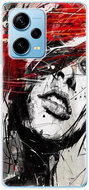 iSaprio Sketch Face pro Xiaomi Redmi Note 12 Pro+ 5G - Phone Cover