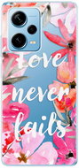 iSaprio Love Never Fails pro Xiaomi Redmi Note 12 Pro+ 5G - Phone Cover