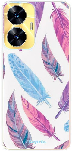 iSaprio Feather Pattern 10 pro Realme C55 - Phone Cover - Main image