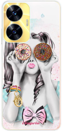 iSaprio Donuts 10 pro Realme C55 - Phone Cover - Main image