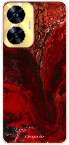 iSaprio RedMarble 17 pro Realme C55 - Phone Cover - Main image