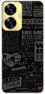 iSaprio Text 01 pro Realme C55 - Phone Cover