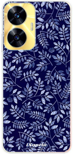iSaprio Blue Leaves 05 pro Realme C55 - Phone Cover - Main image