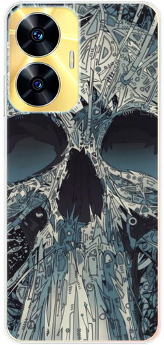 iSaprio Abstract Skull pro Realme C55 - Phone Cover - Main image
