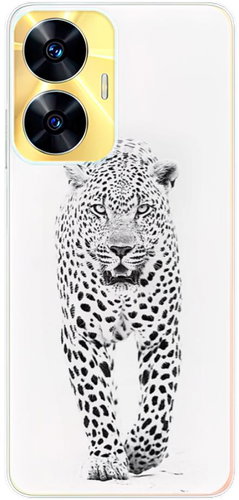iSaprio White Jaguar pro Realme C55 - Phone Cover - Main image
