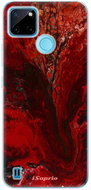iSaprio RedMarble 17 pro Realme C21Y / C25Y - Phone Cover