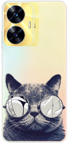 iSaprio Crazy Cat 01 pro Realme C55 - Phone Cover - Main image