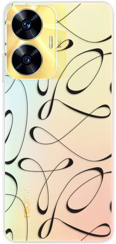 iSaprio Fancy pro black pro Realme C55 - Phone Cover - Main image