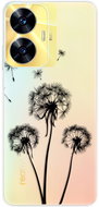 iSaprio Three Dandelions pro black pro Realme C55 - Phone Cover