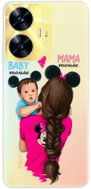 iSaprio Mama Mouse Brunette and Boy pro Realme C55 - Phone Cover