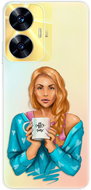 iSaprio Coffe Now pro Redhead pro Realme C55 - Phone Cover